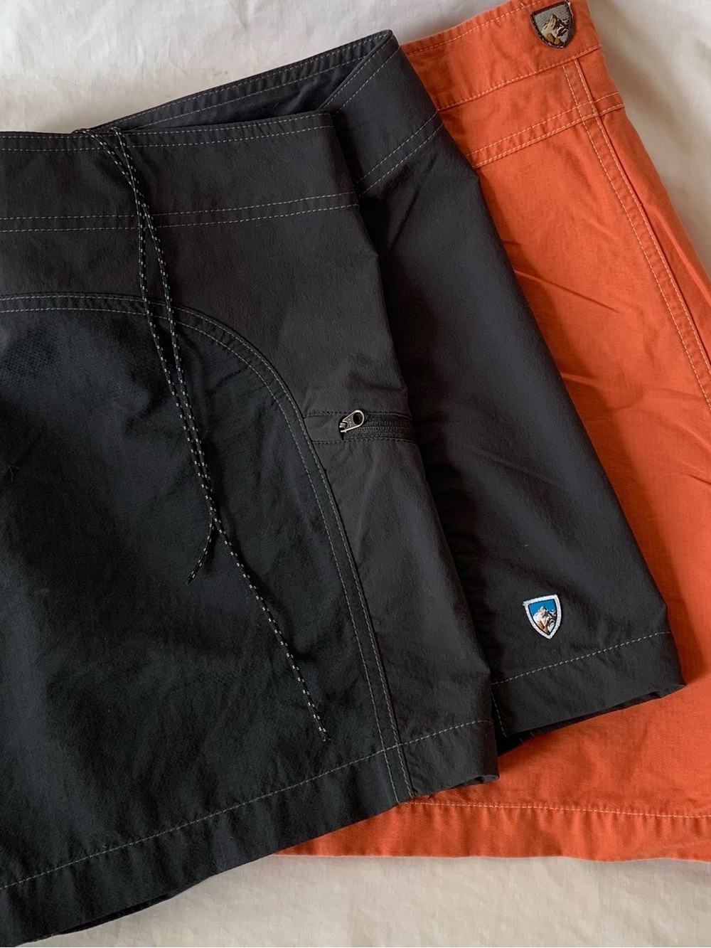 KUHL shorts - Bundle of 2. Black & Orange - Women's Size Large